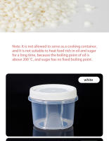 Caja De Almacenamiento De Alimentos Redonda 500ml Pack De 4 Para Frutas Y Aperitivos Microwaviable Y Tapa Sellada Para Refrigerador - details 9