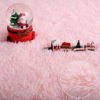 Alfombra Redonda De Peluche Suave Para Niñas Habitación De Princesa Castillo Alfombra Gruesa Decorativa Para Dormitorio Moderno - details 13