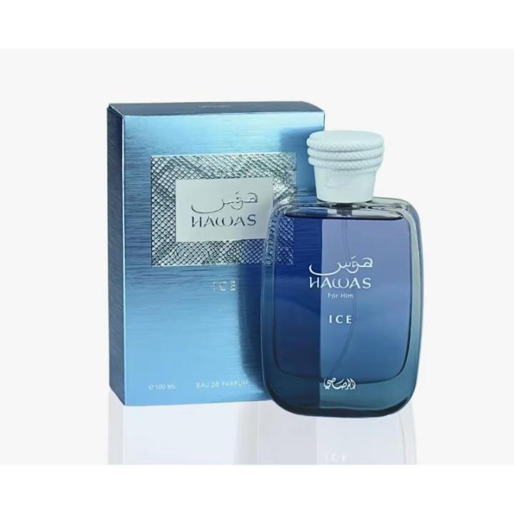Rasasi Hawas ICE Eau de Parfum para Hombres 100 Ml ***NOVEDAD*** — oferta en Miravia
