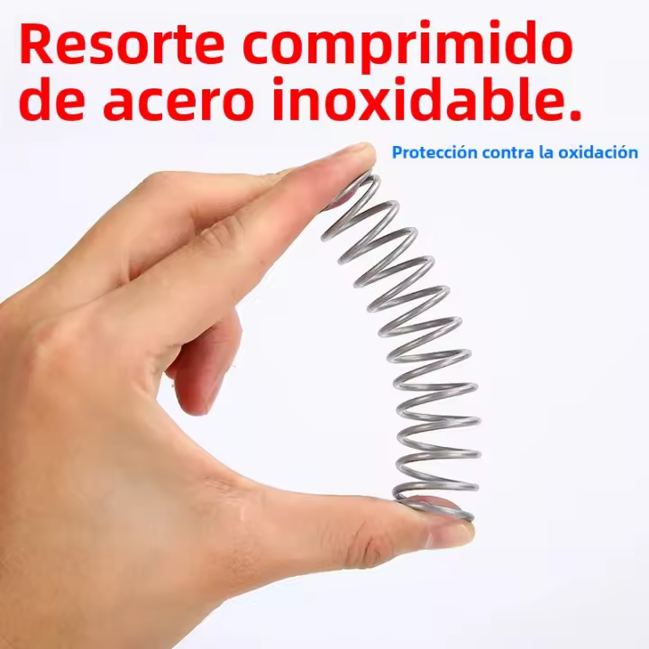 304 SUS Resorte Comprimido De Acero Inoxidable Tipo Y Diámetro De Hilo 0.8mm Resorte De Retroalimentación Para Rotor 10PCS - 1