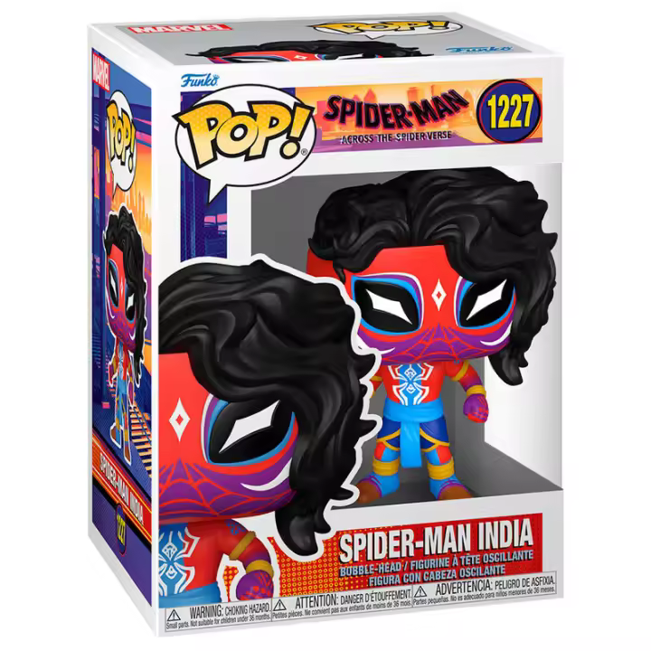 Figura Pop Marvel Spiderman Across The Spiderverse Spider-Ma-Figura de Vinilo Coleccionable - Idea de Regalo- Mercancia Oficial - Juguetes para Niños y Adultos - Movies Fans - Muñeco para Coleccionistas y Exposición - 1