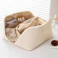 Organizador De Maquillaje Para Mujer Kit De Toallitas De Viaje Estuche De Almacenamiento De Cosméticos Lujo Caja Para Dama Bolsa Organizadora De Viaje Con Cierre De Cremallera - details 0