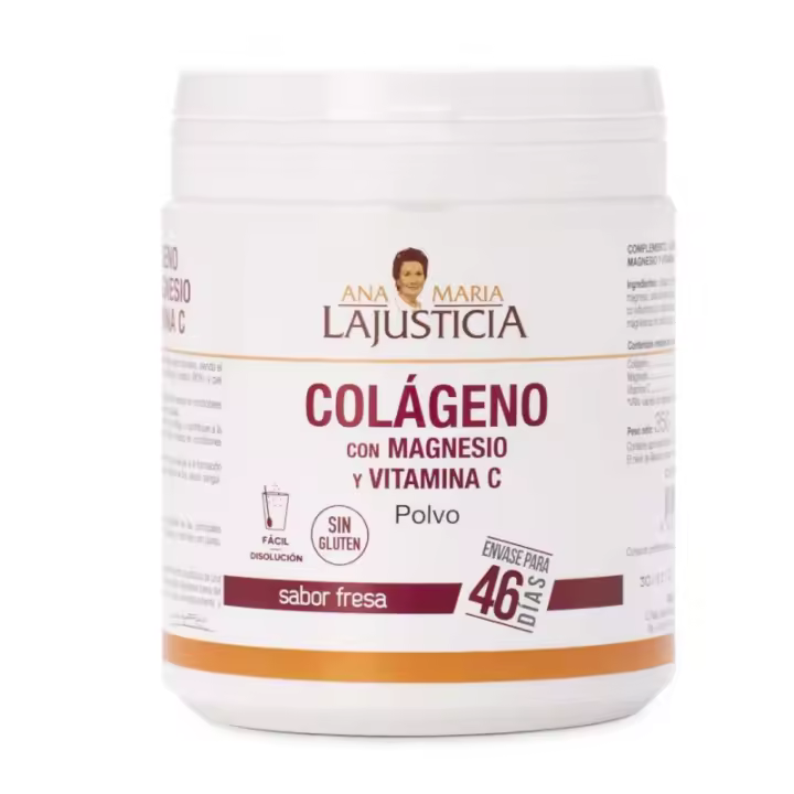 Ana Maria Lajusticia Colageno Magnesio Vitamina C 350 g Fresa Ana Maria LaJusticia - 1