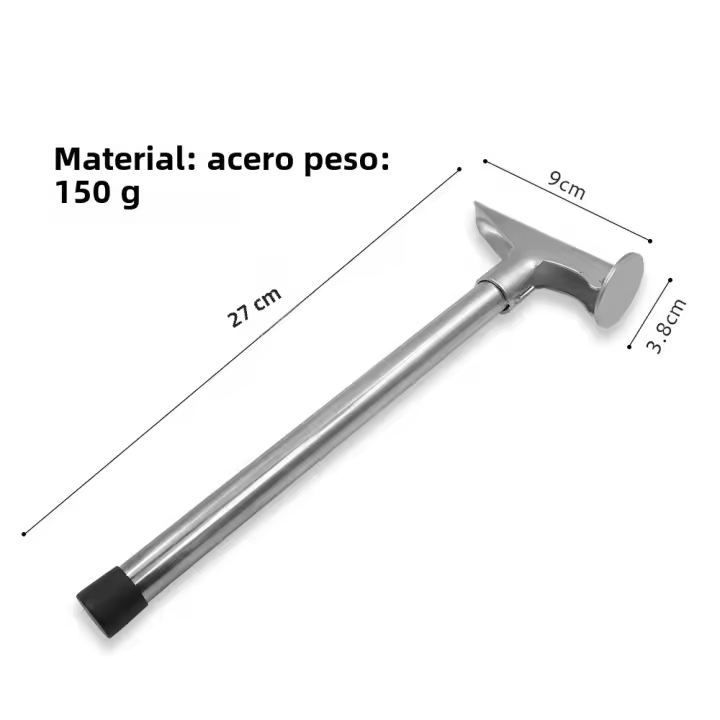 Martillo Multifuncional Para Camping Ligero De Acero Accesorio De Tenda Para Exteriores Y Glamping Equipo De Camping - 1