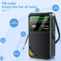 Radio Portátil Recargable Con Pantalla HD Y Altavoz Integrado Tipo-C FM AM SW Para Ancianos Radio De Batería Operada - details 5