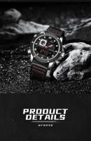 Reloj De Pulsera Digital Y Analógico NAVIFORCE NF9236 Para Hombre Dual Display Reloj Militar De Lujo Impermeable Deportivo Casual Con Pantalla LED Y Alarmas - details 5