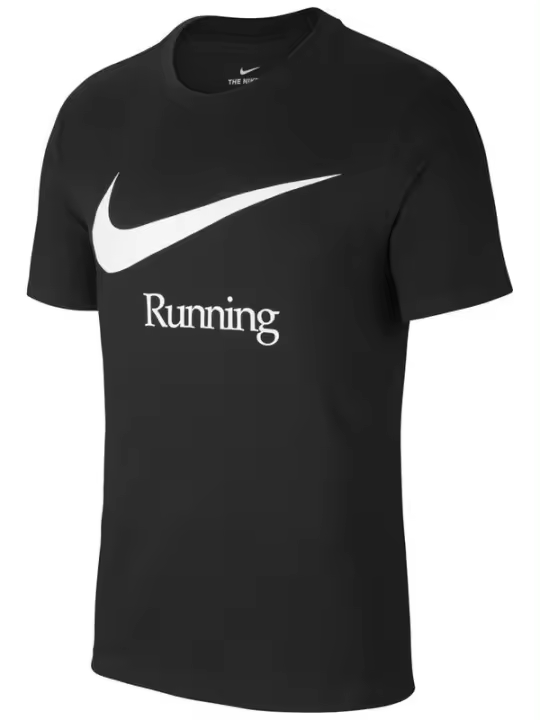 Camiseta Nike M Nk Dry Run Hbr Negro Ck0637-010 - 1