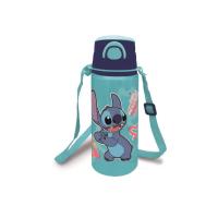 Stitch Botella de Agua 730ml con Correa - Cantimplora de Aluminio Infantil con Pajita - details 0