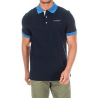 Hackett London-Polo manga corta de tejido cómodo y transpirable HMX1006F para Hombre