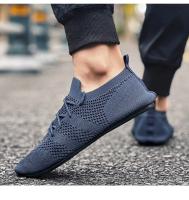 Zapatos Casuales Para Hombres Ligeros Y Transpirables Zapatillas De Malla Para Mujeres Zapatos De Conducción Con Cordones Vulcanizados Para Exteriores Talla 36-47 - details 8