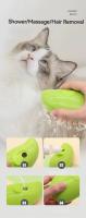 Cepillo Eléctrico 3-en-1 Para Mascotas - Peine De Pelaje Con Spraying De Vapor Y Masaje Para Perros Y Gatos Cepillo De Limpieza Anti-Pelos - details 8