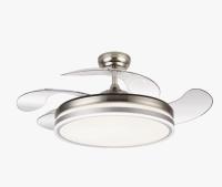MIMAX LIGHTING VENTILADOR DE TECHO CALIMA2 109 CM / 50CM aspas plegadas. COLOR PLATA.VENTILADOR MÁS VENDIDO EN ESPAÑA 2023/4. SUPER SILENCIOSO, MOTOR DC, ASPAS RETRACTILES, LUZ LED Dimable DE 2700K A 6500K (CALIDA, DÍA, FRÍA) FUNCION OFICIAL GARANTIZADO - details 2