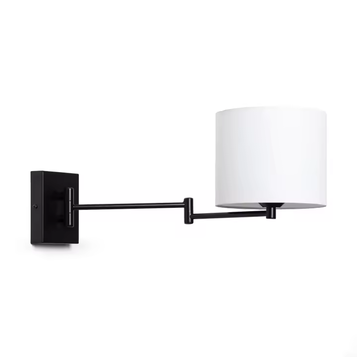 Ledkia Lámpara de Pared Articulable Metal Wonden Blanco - 1