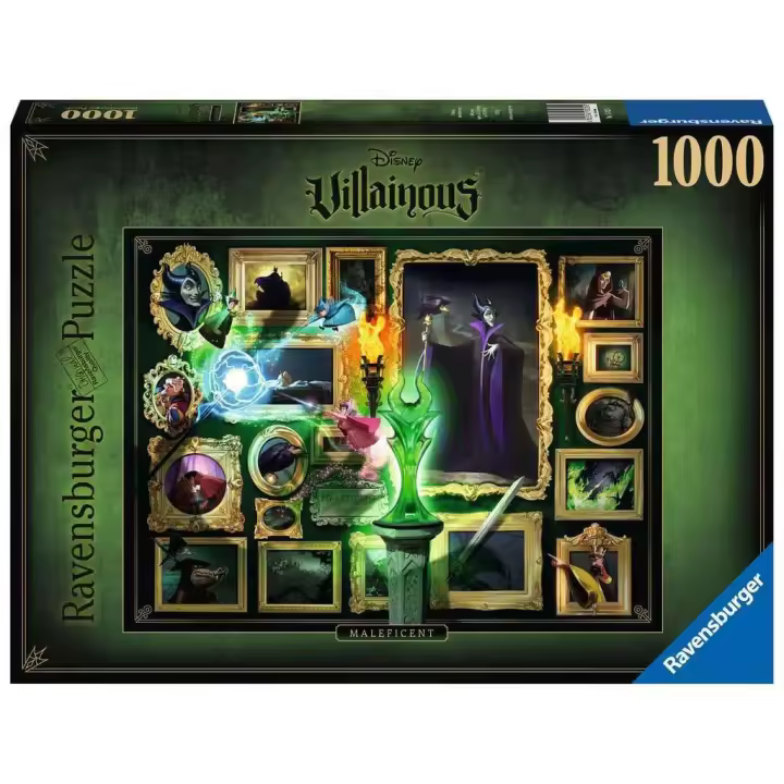 Ravensburger Rompecabezas Disney Villainous Puzzle Maléfica 1000 Piezas - 1