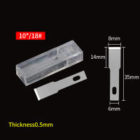 10PCS Herramienta De Reparación BSD Cuchilla De Metal Para Eliminación De Pegamento Y Grabado En Película De Teléfono Móvil - details 7