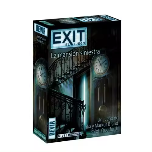 EXIT LA MANSION SINIESTRA. Producto innovador y de gran calidad, diseñado para brindar una experiencia única. Perfecto para regalar o disfrutar personalmente. - 1