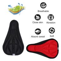 Cubierta De Sillín De Bicicleta 3D Suave Para Ciclismo Funda De Asiento De Montaña MTB Con Espuma Gruesa Almohadilla Transpirable Accesorios De Bicicleta Unisex - details 5