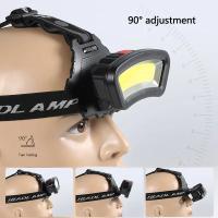 Lámpara Frontal LED COB ZK40 Con Angulo Amplio Para Expediciones Recargable USB Uso De 2x18650 Batería Impermeable Para Senderismo Al Aire Libre - details 5