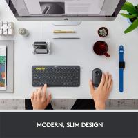 Logitech Ratón Inalámbrico Pebble M350 | Mouse Ligero y Delgado con Bluetooth | Silencioso para Oficina | Compatible con Portátil y Tableta | Batería 2 en 1 USB | Disponible en Varios Colores - details 4