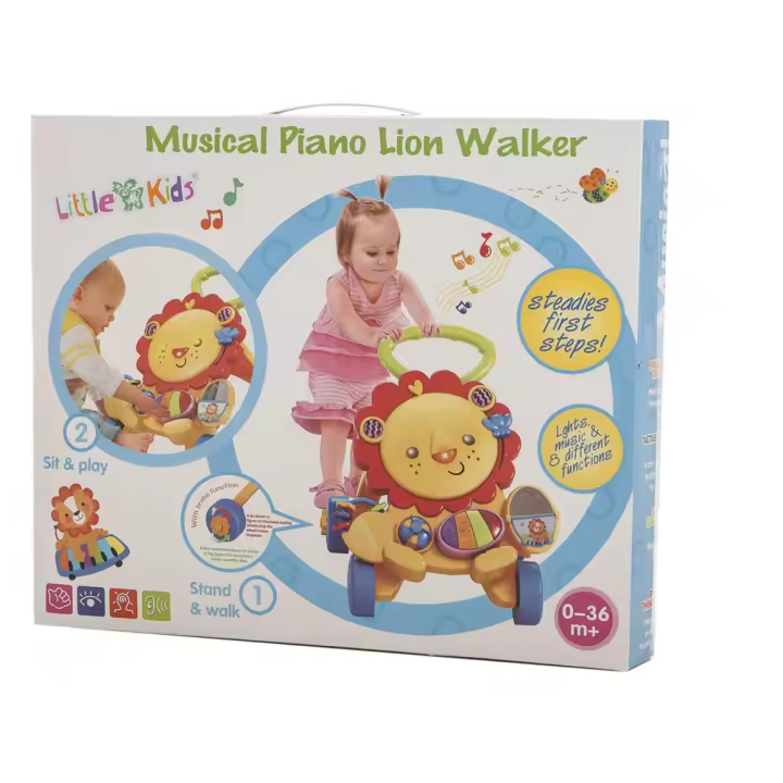 Andador Activity Leon 45X50X40 Cm Musical-Luminoso (Creaciones Llopis 25537) - 1