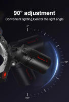 Linterna Frontal LED Recargable USB Potente 1000000LM Con Zoom 2000M Para Pesca Y Mantenimiento Faro De Mano Con Ángulo De Luz De 60° Luz De Banda De Litio Impermeable - details 11