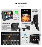 BQCC 7" IPS HD Portátil MP5 Jugador De Coche Con Mirrorlink WIFI BT FM USB TF Autoradio Wireless Carplay Android Auto IOS Estéreo De Vehículo - details 1