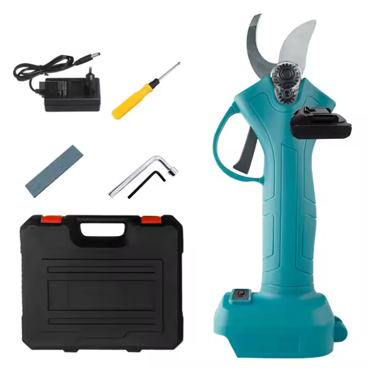 Tijeras Eléctricas De Podar Sin Escobillas Para Jardín Árbores Y Bonsái Compatible Con Batería Makita 18V Herramienta De Jardín - 1