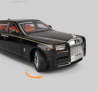 Modelo De Coche a Escala Rolls Royce Phantom 1:18 En Aleación De Metal Regalo Para Hombres Decoración Para El Hogar Juguete Para Niños - details 8