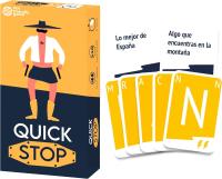 Asmodee - Quick Stop Juego de Mesa Dinámico para Familia y Amigos - Gran Premio del Juguete 2024 - Creatividad y Rapidez - A partir de 10 Años, Juego De 2 a 7 Jugadores, Versión Entretenida del Juego Stop - Regalo Original - Juego en Español - details 0