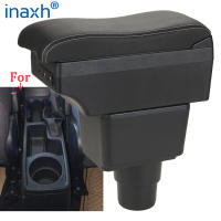 Caja De Reposabrazos Para FORD EcoSport 2018-2024 Accesorios De Coche Armrest Storage Leather/ABS Plastic Interior Retrofit Para Ford EcoSport - details 1
