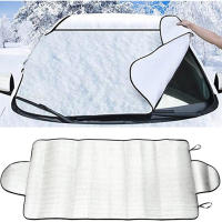 Cortina De Sol Para Coche Protección UV Visera De Parabrisas Anticongelante Y Anti Nieve Material De Aluminio Y Esponja - details 3