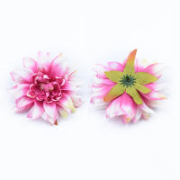 5/10 Piezas Flores Decorativas De Seda Gerbera Para Decoración De Hogar Y Boda Accesorios De Novia Adornos De Lienzo Artificiales - details 18