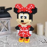 Bloques De Diamante Mini Kawaii Mickey Y Minnie Mouse Para Niños Juguete De Artesanía Decorativo Y Educativo Para La Edad Adulta - details 1