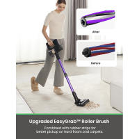 Escoba Aspiradora Sin Cable Mascotas Sofa Vactidy V8 Pro, 25kPa succión , Aspiradora de mano Inalambrica coche，sistema filtración ciclónica, depósito polvo 500ml, pantalla táctil LED, cabezal cepillo rotatable 180°, 35 minde autonomía limpia tapicerias - details 2