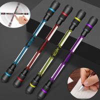 1pc Pluma Rotuladora Antiestrés Para Adultos Y Niños Juguete De Mano Antideslizante Spinner De Mano Plástico - details 0