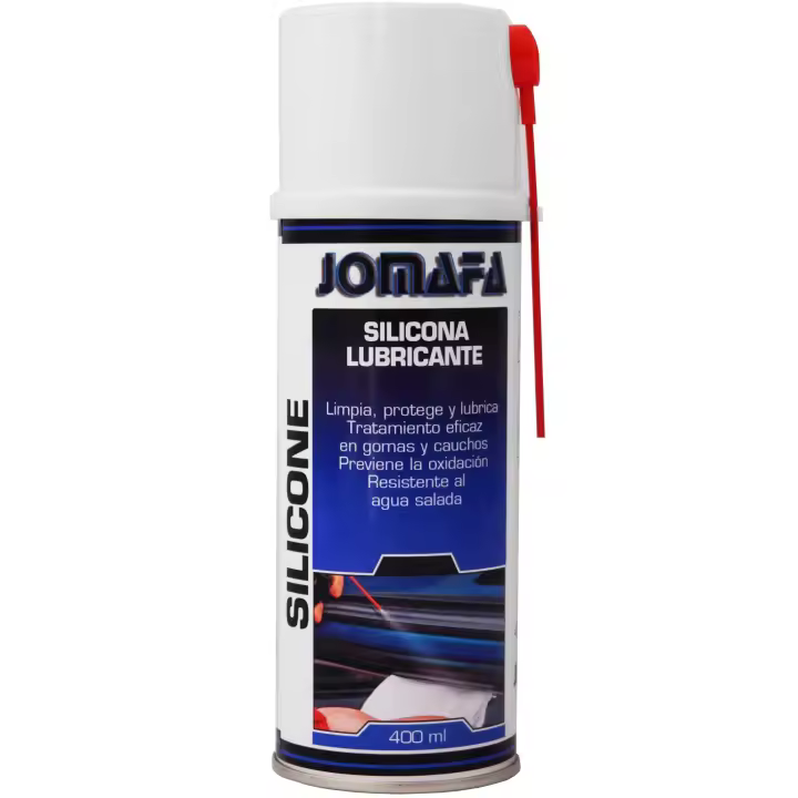 JOMAFA - Spray SILICONA LUBRICANTE y antiadherente transparente, 400 ml - 10816 - 1