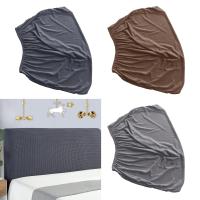 Funda De Cabeza De Cama Elástica Desmontable Protección Antipolvo Funda De Sillín Suave Para Dormitorio Decoración De Muebles Lavable - details 1