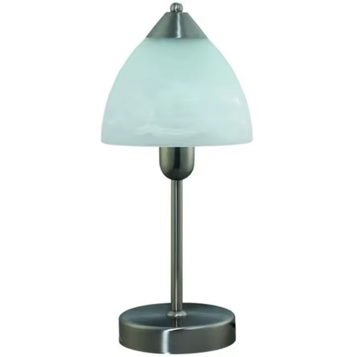 Lampara Mesa Cromo satinado E14 Cristal TRISTAN  RABALUX - 1