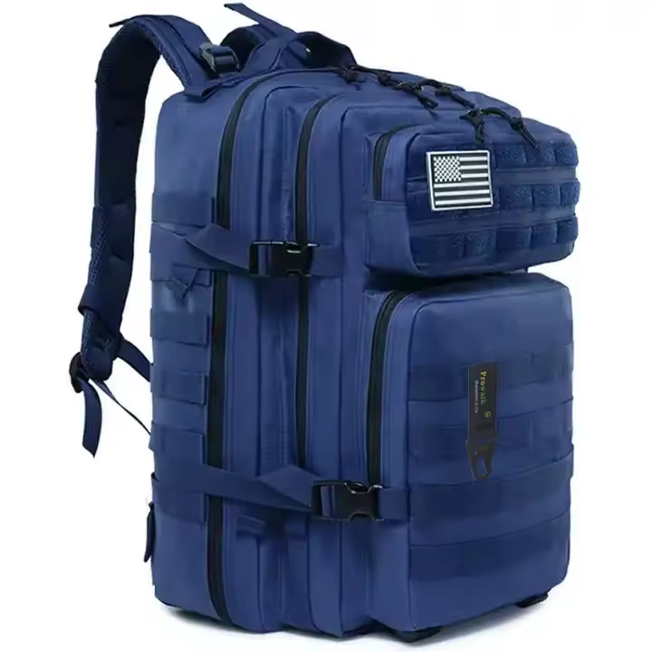 Mochila Táctica Marce 45L, unisex, multifuncional e impermeable con sistema Molle EDC. Compatible con la mayoría de aerolíneas, es ideal para viajes y actividades al aire libre como rutas, campamento, excursiones, montañismo, escalada y trekking. - 1