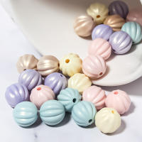 100pcs Perlas De Acrílico En Forma De Calabaza 11mm Colores Mixtos Espaciadores Para Crear Pulseras Collares Joyería Accesorios DIY - details 7