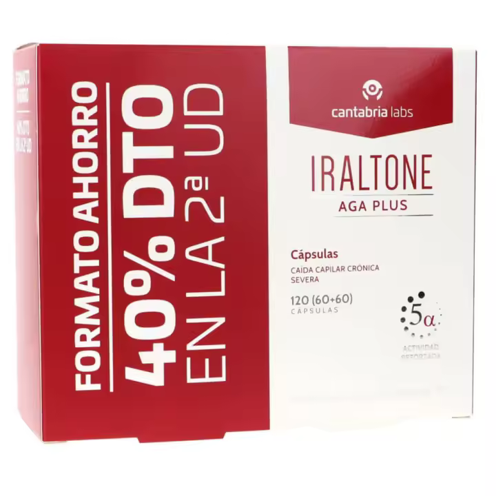 Cantabria Iraltone Aga Plus 60 Cápsulas  Duplo - 1