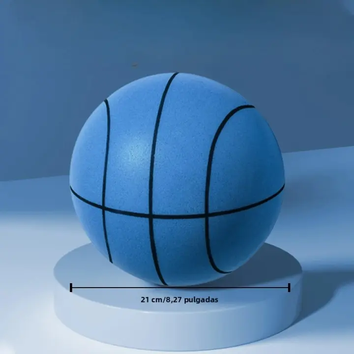 Balón De Bаскеtbalл Silencioso PU Para Niños Juguete Elástico Para Interior Sin Número 5 Y 7 Marca NoEnName_Null Origen China - 1