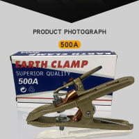 Pinza De Tierra De Cobre Grueso Para Soldadura Soporte De Electrodo Con Cable De Tierra Herramienta De Soldadura 300A 500A Clip De Soldadura - details 8
