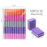 50pcs Bloque De Archos Para Uñas Doble Cara Mini Herramientas De Cuidado De Uñas De Acrílico Para Pulido Y Esmalte - details 5