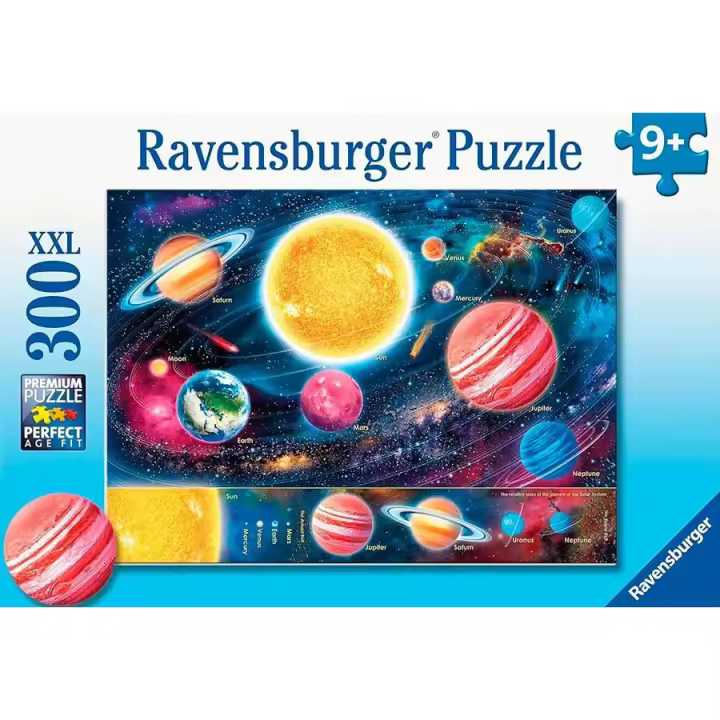 Ravensburger - El sistema solar. Puzzle 300 piezas XXL - 1