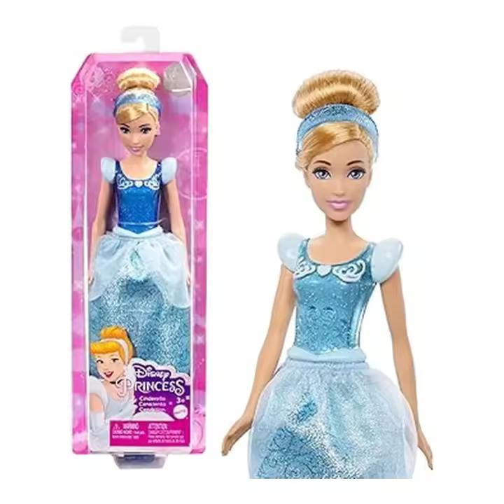 Muñeca PRINCESS Cenicienta Básica HLW06 Color - 1