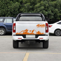 Pegatina De Camión Para Maletero 150CM 4X4 Paisaje Montañoso Estampado En Vinilo Decorativo Para Pickup SUV off Road - details 0