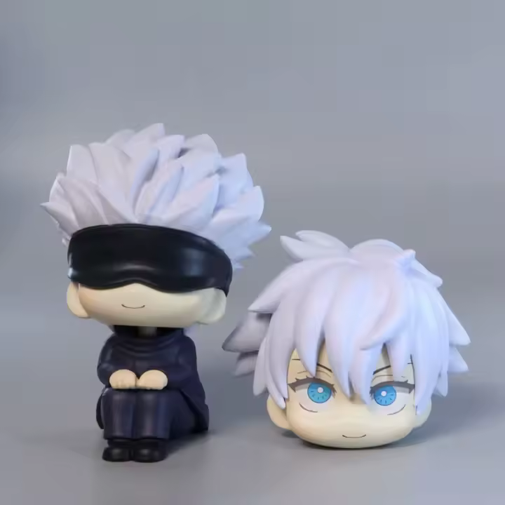 Figura De Acción Anime Jujutsu Kaisen 10cm Itadori Yuji Gojo Satoru Fushiguro Megumi Kugisaki Juguete Kawaii PVC Para Niños - 1