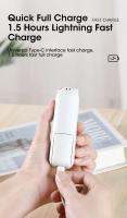 Mini Ventilador Portátil de 2000mAh: Enfriador Silencioso y Plegable con USB Recargable y Banco de Energía, Ideal para Oficina y Hogar - details 7