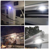 Luz LED De Camping Exterior 12V Barra De Luz Para Caravana RV Yate Luz De Pared Interior Para Carrocería De RV Luz De Spot Para Awning 6000K - details 6